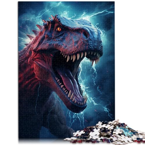 1000-teiliges Puzzle für Erwachsene Der Wilde Tyrannosaurus Rex Lernspiel Herausforderungsspielzeug 50 x 75 cm Lernspiel für Geburtstag Weihnachten 1000-teiliges Puzzle für Erwachsene Der Wilde Tyrannosaurus Rex Lernspiel Herausforderungsspielzeug 50 x 75 cm Lernspiel für Geburtstag Weihnachten von DLBHSG