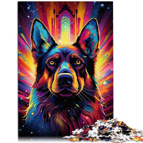 1000-teiliges Puzzle für Erwachsene Deutscher Schäferhund Lernpuzzle 50 x 75 cm Lernspiel für Geburtstag Weihnachten 1000-teiliges Puzzle für Erwachsene Deutscher Schäferhund Lernpuzzle 50 x 75 cm Lernspiel für Geburtstag Weihnachten von DLBHSG