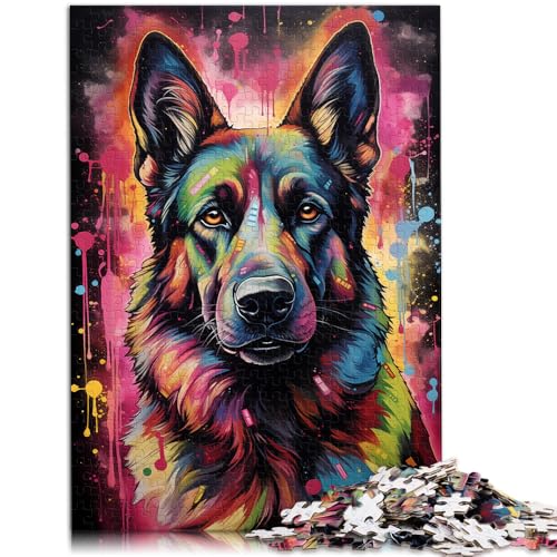 1000-teiliges Puzzle für Erwachsene Deutscher Schäferhund Quizspiel 26 x 38 cm anspruchsvolles Spiel und Familienspiel für Teenager ab 14 Jahren 1000-teiliges Puzzle für Erwachsene Deutscher Schäferhund Quizspiel 26 x 38 cm anspruchsvolles Spiel und Familienspiel für Teenager ab 14 Jahren von DLBHSG