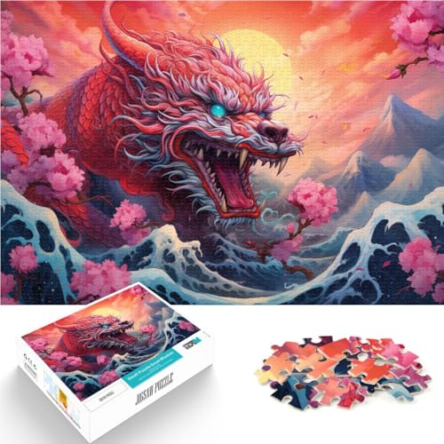 1000-teiliges Puzzle für Erwachsene Drachentigerberg Lernpuzzle 50 x 75 cm Lernspiel für Geburtstag Weihnachten 1000-teiliges Puzzle für Erwachsene Drachentigerberg Lernpuzzle 50 x 75 cm Lernspiel für Geburtstag Weihnachten von DLBHSG