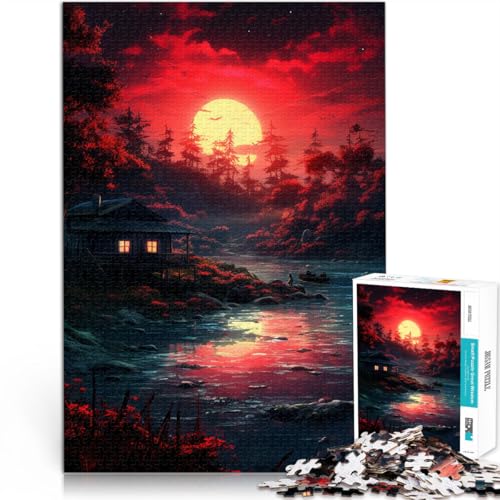 1000-teiliges Puzzle für Erwachsene EIN Kleiner Raum bei Sonnenuntergang. Dekomprimierendes intellektuelles Lernspielzeug 50 x 75 cm Geschenke für Freunde und Familie 1000-teiliges Puzzle für Erwachsene EIN Kleiner Raum bei Sonnenuntergang. Dekomprimierendes intellektuelles Lernspielzeug 50 x 75 cm Geschenke für Freunde und Familie von DLBHSG
