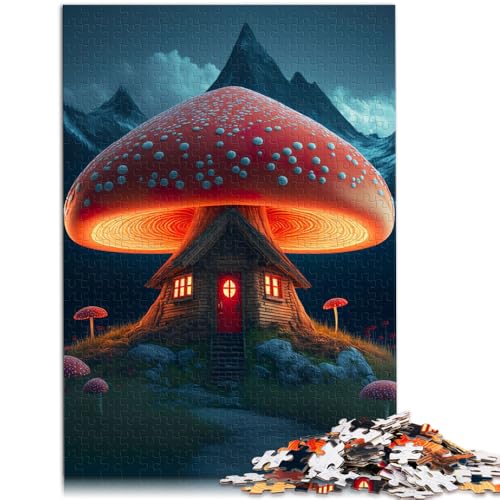 1000-teiliges Puzzle für Erwachsene EIN Pilz Lernspielzeug für zu Hause 26 x 38 cm tolles Geschenk für die ganze Familie für Teenager ab 14 Jahren von DLBHSG