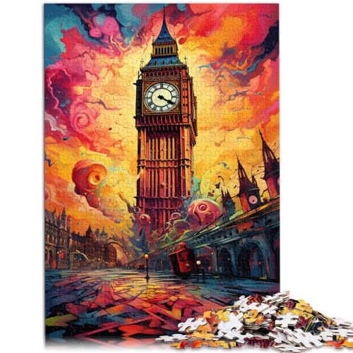 1000-teiliges Puzzle für Erwachsene EIN großer Glockenturm über der Stadt Lernspiele Heimdekorationspuzzle 50 x 75 cm für die Heimdekoration 1000-teiliges Puzzle für Erwachsene EIN großer Glockenturm über der Stadt Lernspiele Heimdekorationspuzzle 50 x 75 cm für die Heimdekoration von DLBHSG