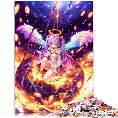 1000-teiliges Puzzle für Erwachsene Engelsmädchen Heimdekoration Puzzle 50 x 75 cm Lernspiel für Geburtstag Weihnachten von DLBHSG