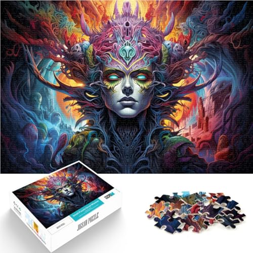 1000-teiliges Puzzle für Erwachsene Fantasie-Baumelfen-Spielzeug Denkspiel 26 x 38 cm geeignet als Schreibtischdekoration für Teenager ab 14 Jahren von DLBHSG