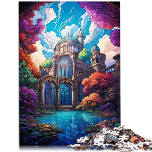1000-teiliges Puzzle für Erwachsene Fantasie-Palastinsel Lernspielzeug 26 x 38 cm anspruchsvolles Spiel und Familienspiel 1000-teiliges Puzzle für Erwachsene Fantasie-Palastinsel Lernspielzeug 26 x 38 cm anspruchsvolles Spiel und Familienspiel von DLBHSG