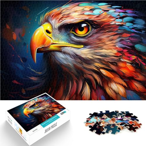 1000-teiliges Puzzle für Erwachsene Fantasieadler zum Entspannen geistiges Lernspielzeug 26 x 38 cm zum Stressabbau schwierige Herausforderung 1000-teiliges Puzzle für Erwachsene Fantasieadler zum Entspannen geistiges Lernspielzeug 26 x 38 cm zum Stressabbau schwierige Herausforderung von DLBHSG