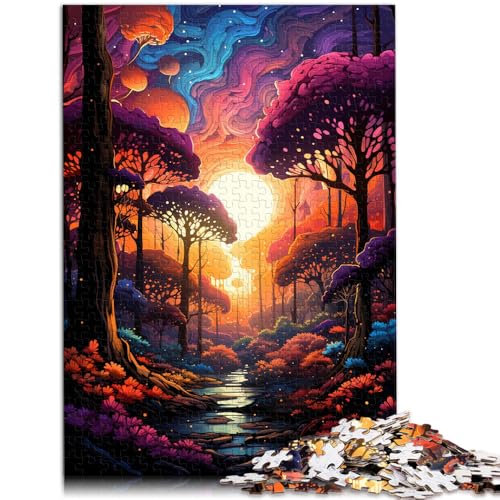 1000-teiliges Puzzle für Erwachsene Fantasiewald Lernpuzzle Familienspiel 50 x 75 cm geeignet als Schreibtischdekoration von DLBHSG
