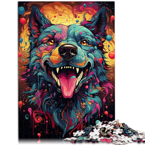 1000-teiliges Puzzle für Erwachsene Farbmalerei Hund Familienunterhaltungsspielzeug 26 x 38 cm stärkt die Liebe zwischen Paaren für Teenager ab 14 Jahren 1000-teiliges Puzzle für Erwachsene Farbmalerei Hund Familienunterhaltungsspielzeug 26 x 38 cm stärkt die Liebe zwischen Paaren für Teenager ab 14 Jahren von DLBHSG