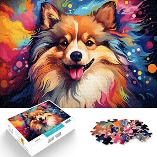 1000-teiliges Puzzle für Erwachsene Finnischer Lapphund Spielspielzeug 50 x 75 cm Stressabbau Urlaub zu Hause Zeitvertreib für Teenager ab 14 Jahren 1000-teiliges Puzzle für Erwachsene Finnischer Lapphund Spielspielzeug 50 x 75 cm Stressabbau Urlaub zu Hause Zeitvertreib für Teenager ab 14 Jahren von DLBHSG