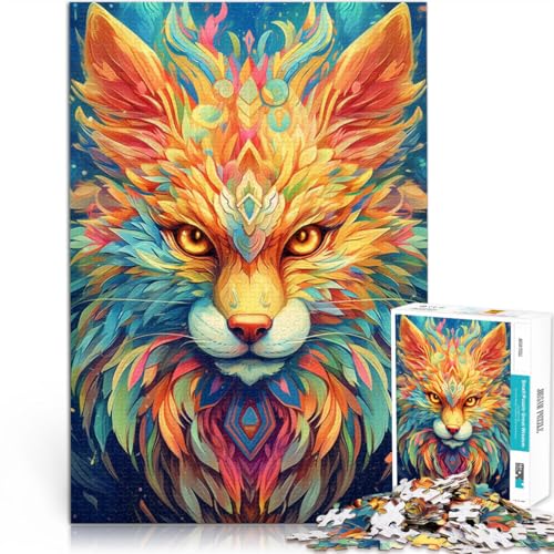 1000-teiliges Puzzle für Erwachsene Fox Art Relax Games 50 x 75 cm jedes Teil ist einzigartig – anspruchsvolles Familienspiel für Teenager ab 14 Jahren 1000-teiliges Puzzle für Erwachsene Fox Art Relax Games 50 x 75 cm jedes Teil ist einzigartig – anspruchsvolles Familienspiel für Teenager ab 14 Jahren von DLBHSG