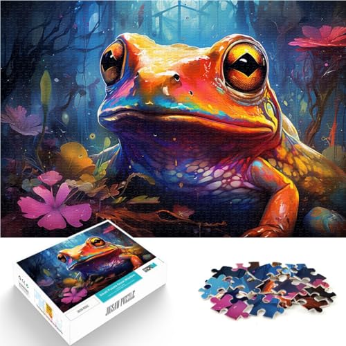 1000-teiliges Puzzle für Erwachsene Froschhand-Speed-Wettbewerb 50x75cm ganze Familie ab 14 Jahren von DLBHSG