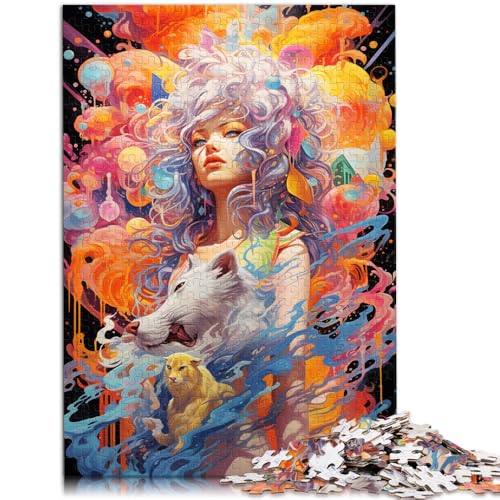 1000-teiliges Puzzle für Erwachsene Fuchs-Dämon-Quizspiel 26 x 38 cm jedes Teil ist einzigartig – anspruchsvolles Familienspiel für Teenager ab 14 Jahren von DLBHSG