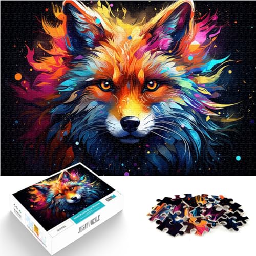 1000-teiliges Puzzle für Erwachsene Fuchs Tierpuzzle Lernspiele 26 x 38 cm ganze Familie für 14-Jährige 1000-teiliges Puzzle für Erwachsene Fuchs Tierpuzzle Lernspiele 26 x 38 cm ganze Familie für 14-Jährige von DLBHSG