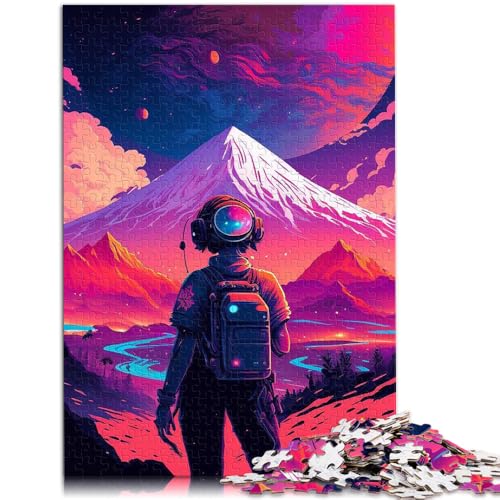 1000-teiliges Puzzle für Erwachsene Fuji-Denkspiel 50 x 75 cm. Helfen Sie dem Gehirn süchtig machende Spielzeuge zu trainieren und Geduld zu entwickeln. von DLBHSG