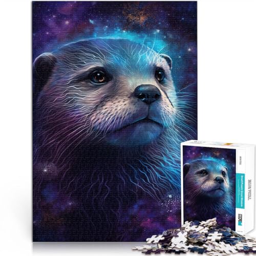 1000-teiliges Puzzle für Erwachsene Galaxy Art Otter lustige Spiele 50 x 75 cm anspruchsvolles Spiel und Familienspiel für Teenager ab 14 Jahren 1000-teiliges Puzzle für Erwachsene Galaxy Art Otter lustige Spiele 50 x 75 cm anspruchsvolles Spiel und Familienspiel für Teenager ab 14 Jahren von DLBHSG