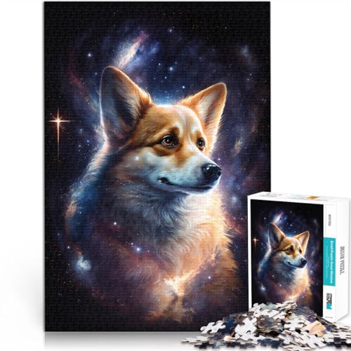1000-teiliges Puzzle für Erwachsene Galaxy Corgi interessantes Puzzle zur Stressreduzierung 50 x 75 cm mit passendem Poster und Quizblatt 1000-teiliges Puzzle für Erwachsene Galaxy Corgi interessantes Puzzle zur Stressreduzierung 50 x 75 cm mit passendem Poster und Quizblatt von DLBHSG