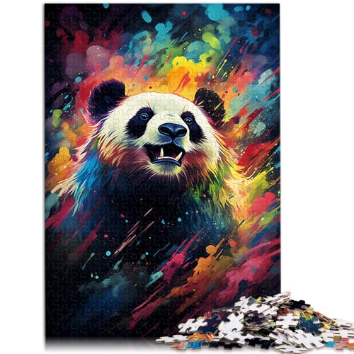 1000-teiliges Puzzle für Erwachsene Galaxy Panda Stressabbau-Spielzeug 26 x 38 cm. Helfen Sie dem Gehirn süchtig machendes Spielzeug zu trainieren um Geduld zu fördern. von DLBHSG