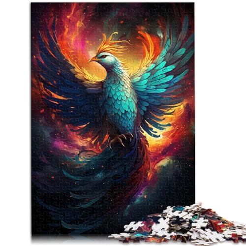 1000-teiliges Puzzle für Erwachsene Galaxy Phoenix anspruchsvolles Spiel Geschenke 50 x 75 cm anspruchsvolles Spiel und Familienspiel für Teenager ab 14 Jahren von DLBHSG