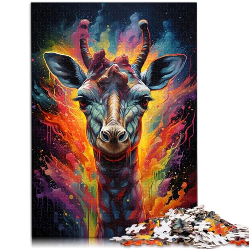 1000-teiliges Puzzle für Erwachsene Giraffe Lernspielzeug 26 x 38 cm Lernspiel für Geburtstag Weihnachten für Kinder ab 14 Jahren von DLBHSG