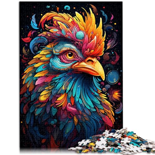 1000-teiliges Puzzle für Erwachsene Huhn Bezauberndes Spielzeug Denkspiel 26 x 38 cm mit passendem Poster und Quizblatt für Kinder ab 14 Jahren von DLBHSG