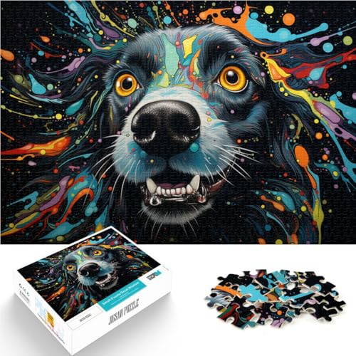 1000-teiliges Puzzle für Erwachsene Hund Lernspiel Herausforderungsspielzeug 26 x 38 cm ganze Familie für 14-Jährige 1000-teiliges Puzzle für Erwachsene Hund Lernspiel Herausforderungsspielzeug 26 x 38 cm ganze Familie für 14-Jährige von DLBHSG