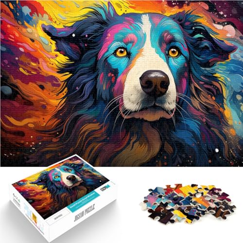 1000-teiliges Puzzle für Erwachsene Hund Lernspiele Heimdekoration Puzzle 26 x 38 cm einzigartige Geburtstags- und Geschenkideen für Kinder ab 14 Jahren von DLBHSG