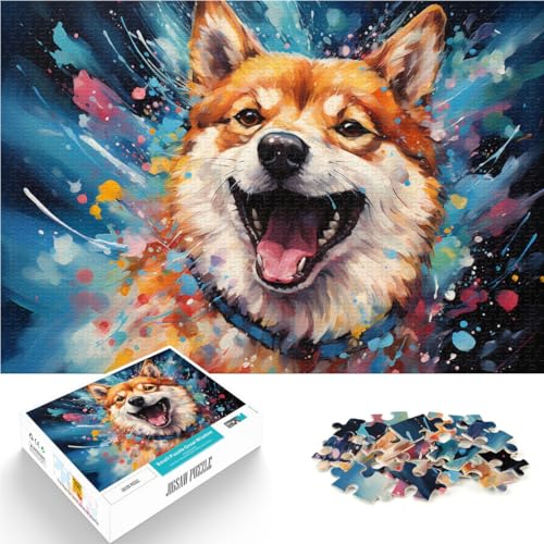 1000-teiliges Puzzle für Erwachsene Hunde-Heimdekoration 50 x 75 cm einzigartige Heimdekoration und Geschenke für Teenager ab 14 Jahren von DLBHSG