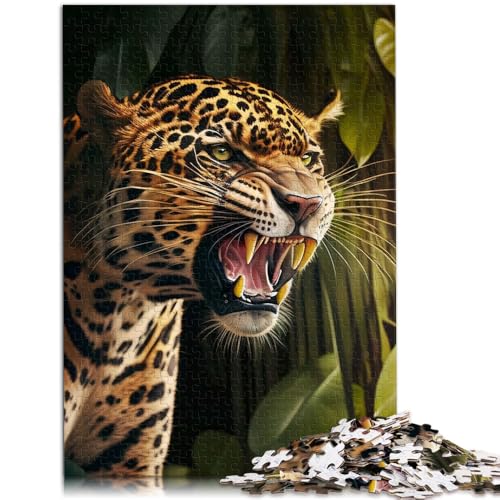 1000-teiliges Puzzle für Erwachsene Jaguar-Spielzeug Denkspiel 26 x 38 cm ganze Familie für Teenager ab 14 Jahren 1000-teiliges Puzzle für Erwachsene Jaguar-Spielzeug Denkspiel 26 x 38 cm ganze Familie für Teenager ab 14 Jahren von DLBHSG