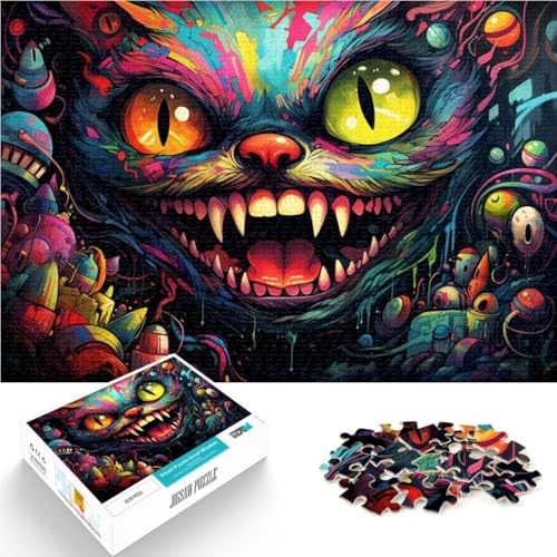 1000-teiliges Puzzle für Erwachsene Katzen-Spielzeug zum Stressabbau 26 x 38 cm. Hilft dem Gehirn süchtig machendes Spielzeug zu trainieren und Geduld zu fördern. von DLBHSG