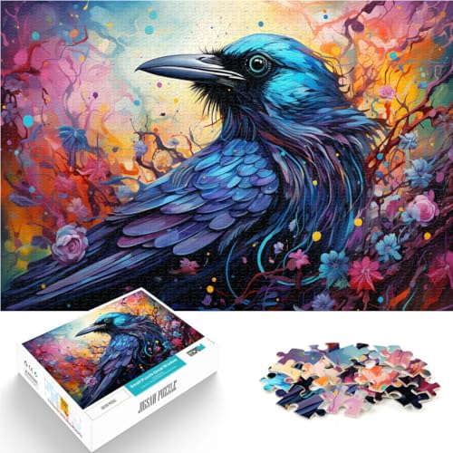 1000-teiliges Puzzle für Erwachsene Krähen-Denkspiel 26 x 38 cm ganze Familie für Teenager ab 14 Jahren 1000-teiliges Puzzle für Erwachsene Krähen-Denkspiel 26 x 38 cm ganze Familie für Teenager ab 14 Jahren von DLBHSG