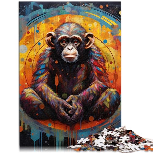 1000-teiliges Puzzle für Erwachsene Kunst-Gorillas Heimdekorations-Puzzle 50 x 75 cm ganze Familie für Teenager ab 14 Jahren 1000-teiliges Puzzle für Erwachsene Kunst-Gorillas Heimdekorations-Puzzle 50 x 75 cm ganze Familie für Teenager ab 14 Jahren von DLBHSG
