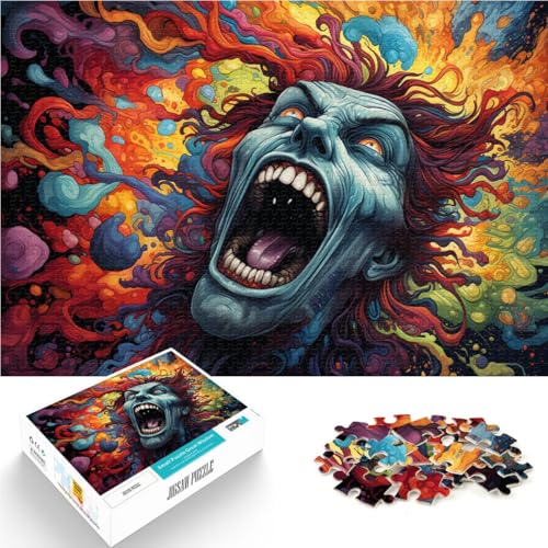 1000-teiliges Puzzle für Erwachsene Kunstgesicht Lernspielzeug 50 x 75 cm geeignet als Schreibtischdekoration für Jugendliche ab 14 Jahren 1000-teiliges Puzzle für Erwachsene Kunstgesicht Lernspielzeug 50 x 75 cm geeignet als Schreibtischdekoration für Jugendliche ab 14 Jahren von DLBHSG