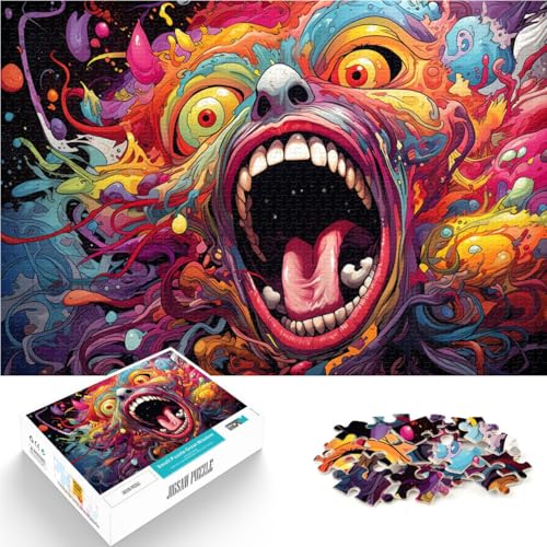 1000-teiliges Puzzle für Erwachsene Kunstmonster Stressabbau-Spielzeug 50 x 75 cm Lernspiel für Geburtstag Weihnachten für Teenager ab 14 Jahren 1000-teiliges Puzzle für Erwachsene Kunstmonster Stressabbau-Spielzeug 50 x 75 cm Lernspiel für Geburtstag Weihnachten für Teenager ab 14 Jahren von DLBHSG