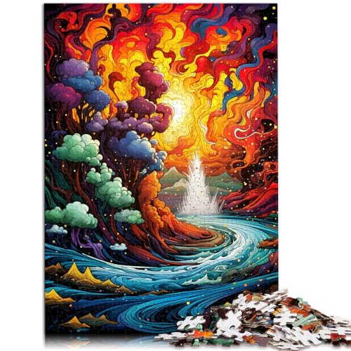 1000-teiliges Puzzle für Erwachsene Landschaftskunst Lernspiele für Zuhause DIY-Spielzeug 26 x 38 cm ganze Familie 1000-teiliges Puzzle für Erwachsene Landschaftskunst Lernspiele für Zuhause DIY-Spielzeug 26 x 38 cm ganze Familie von DLBHSG
