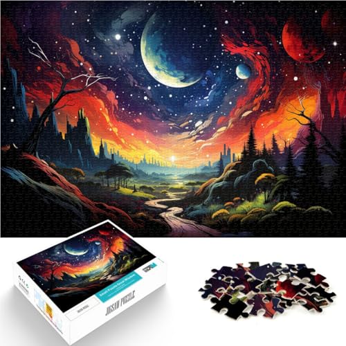 1000-teiliges Puzzle für Erwachsene Landschaftskunst Lernspielzeug 26 x 38 cm einzigartige Heimdekoration und Geschenke für Teenager ab 14 Jahren 1000-teiliges Puzzle für Erwachsene Landschaftskunst Lernspielzeug 26 x 38 cm einzigartige Heimdekoration und Geschenke für Teenager ab 14 Jahren von DLBHSG
