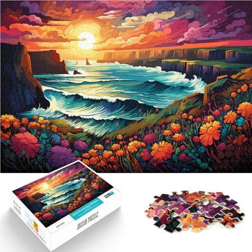 1000-teiliges Puzzle für Erwachsene Landschaftspuzzle Lernpuzzle Familienspiel 50 x 75 cm geeignet als Schreibtischdekoration von DLBHSG