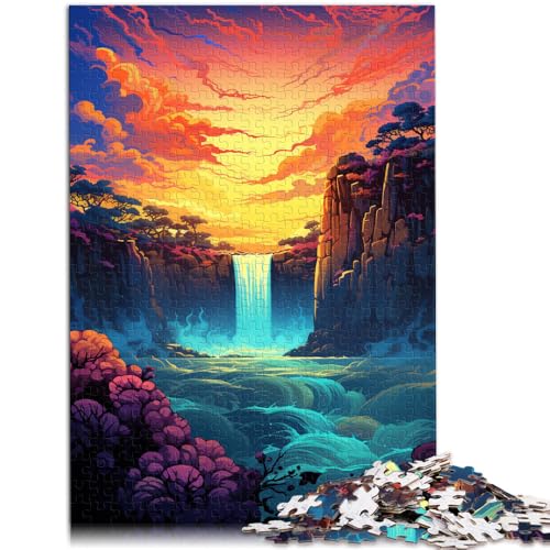 1000-teiliges Puzzle für Erwachsene Landschaftspuzzle Lernspielzeug 50 x 75 cm mit vollständig ineinander greifenden zufällig geformten Teilen für Teenager ab 14 Jahren 1000-teiliges Puzzle für Erwachsene Landschaftspuzzle Lernspielzeug 50 x 75 cm mit vollständig ineinander greifenden zufällig geformten Teilen für Teenager ab 14 Jahren von DLBHSG
