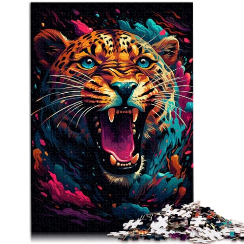 1000-teiliges Puzzle für Erwachsene Leoparden-Quizspiel 50 x 75 cm Familienspiel zum Stressabbau schwierige Herausforderung für 14-Jährige 1000-teiliges Puzzle für Erwachsene Leoparden-Quizspiel 50 x 75 cm Familienspiel zum Stressabbau schwierige Herausforderung für 14-Jährige von DLBHSG