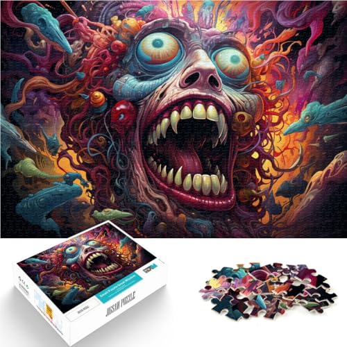 1000-teiliges Puzzle für Erwachsene Lernspielzeug zum Kunstlernen 26 x 38 cm ganze Familie für Teenager ab 14 Jahren von DLBHSG