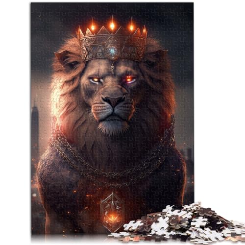 1000-teiliges Puzzle für Erwachsene Löwe zum Dekomprimieren geistiges Lernspielzeug 26 x 38 cm tolles Geschenk für die ganze Familie 1000-teiliges Puzzle für Erwachsene Löwe zum Dekomprimieren geistiges Lernspielzeug 26 x 38 cm tolles Geschenk für die ganze Familie von DLBHSG