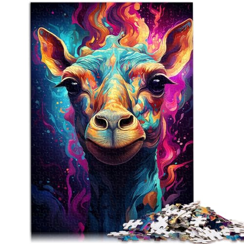 1000-teiliges Puzzle für Erwachsene Märchengiraffe pädagogisches Spielzeug zum Stressabbau 26 x 38 cm Geschenke für Freunde und Familie von DLBHSG