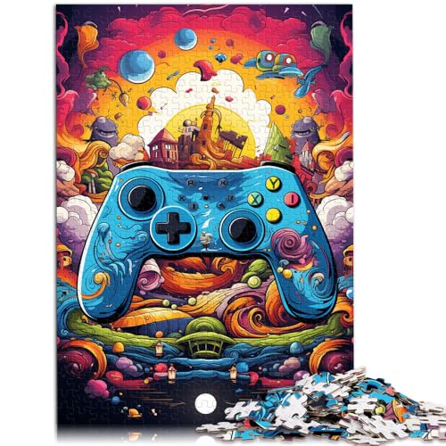 1000-teiliges Puzzle für Erwachsene Malen Farb-Gamepad Spielzeug Lernspiele Stressabbau 50 x 75 cm mit passendem Poster und Quizblatt 1000-teiliges Puzzle für Erwachsene Malen Farb-Gamepad Spielzeug Lernspiele Stressabbau 50 x 75 cm mit passendem Poster und Quizblatt von DLBHSG