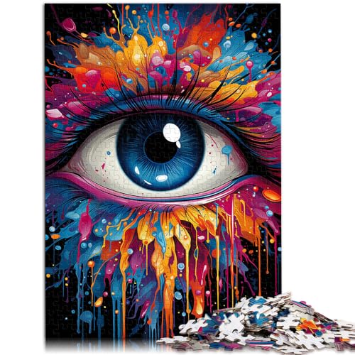1000-teiliges Puzzle für Erwachsene Malen Farbe Augen Lernpuzzle 26 x 38 cm Stressabbau Staycation Zeit totschlagen 1000-teiliges Puzzle für Erwachsene Malen Farbe Augen Lernpuzzle 26 x 38 cm Stressabbau Staycation Zeit totschlagen von DLBHSG