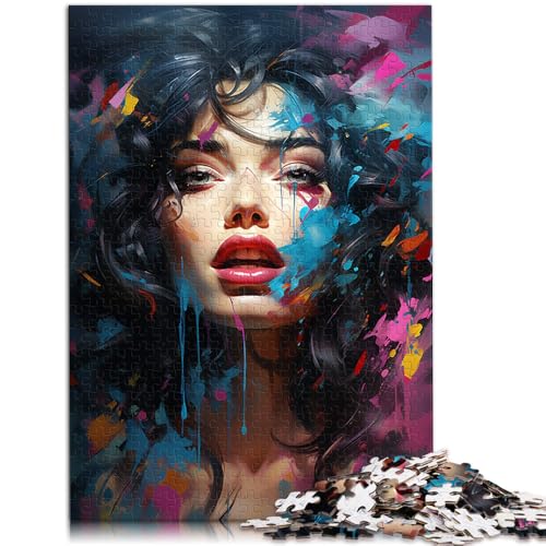 1000-teiliges Puzzle für Erwachsene Malen Farbe Mädchen Quizspiel 26 x 38 cm einzigartige Heimdekoration und Geschenke für Teenager ab 14 Jahren 1000-teiliges Puzzle für Erwachsene Malen Farbe Mädchen Quizspiel 26 x 38 cm einzigartige Heimdekoration und Geschenke für Teenager ab 14 Jahren von DLBHSG