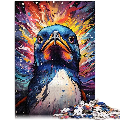 1000-teiliges Puzzle für Erwachsene Malen Farbe Pinguin Puzzle Lernspiele 50 x 75 cm Lernspiel für Geburtstag Weihnachten 1000-teiliges Puzzle für Erwachsene Malen Farbe Pinguin Puzzle Lernspiele 50 x 75 cm Lernspiel für Geburtstag Weihnachten von DLBHSG