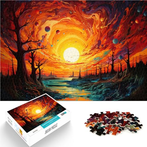 1000-teiliges Puzzle für Erwachsene Malen von Szenen Puzzlespiel 50 x 75 cm geeignet als Schreibtischdekoration für Teenager ab 14 Jahren 1000-teiliges Puzzle für Erwachsene Malen von Szenen Puzzlespiel 50 x 75 cm geeignet als Schreibtischdekoration für Teenager ab 14 Jahren von DLBHSG