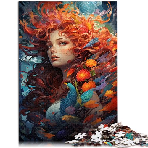 1000-teiliges Puzzle für Erwachsene Malerei Fantasiegöttin Familienunterhaltungsspielzeug 50 x 75 cm ganze Familie von DLBHSG