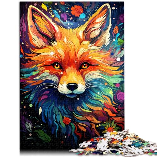 1000-teiliges Puzzle für Erwachsene Malerei Kunst Fuchs unmögliches Puzzle 26 x 38 cm Familienspiel zum Stressabbau schwierige Herausforderung für Teenager ab 14 Jahren 1000-teiliges Puzzle für Erwachsene Malerei Kunst Fuchs unmögliches Puzzle 26 x 38 cm Familienspiel zum Stressabbau schwierige Herausforderung für Teenager ab 14 Jahren von DLBHSG
