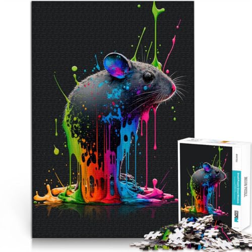 1000-teiliges Puzzle für Erwachsene Mausspielzeug Denkspiel 50 x 75 cm Wanddekoration einzigartige Geburtstags Teenager ab 14 Jahren 1000-teiliges Puzzle für Erwachsene Mausspielzeug Denkspiel 50 x 75 cm Wanddekoration einzigartige Geburtstags Teenager ab 14 Jahren von DLBHSG
